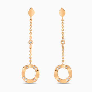 Raindrop Lilypad Earrings Raindrop Lilypad Earrings