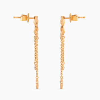 Rainfall Lilypad Earrings