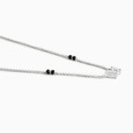 18 Ayar Beyaz Altın Pırlanta Mangalsutra 18 Ayar Beyaz Altın Pırlanta Mangalsutra