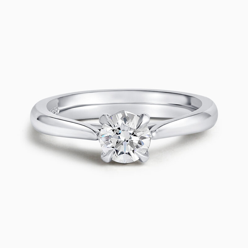 Lotus Platinum Engagement Ring Lotus Platinum Engagement Ring