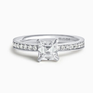 Platinum Celeste Diamond Engagement Ring Platinum Celeste Diamond Engagement Ring