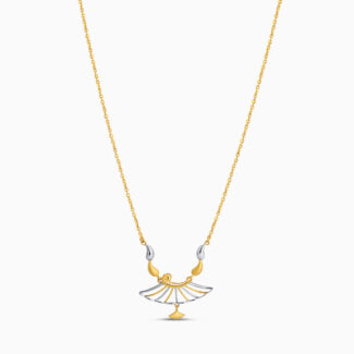 22ct Gold Rhodium Finish Necklace
