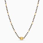 22ct Gold Armari Mangalsutra with Antique Finish