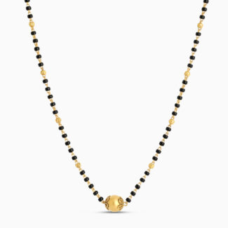 22ct Gold Armari Mangalsutra with Antique Finish