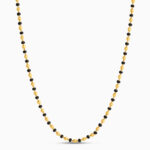 222 Ayar Altın Boncuklu Mangalsutra | 20 İnç 222 Ayar Altın Boncuklu Mangalsutra | 20 İnç