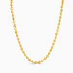 22ct Gold Perlen Mala Halskette - 24" Reines Gold Halskette
