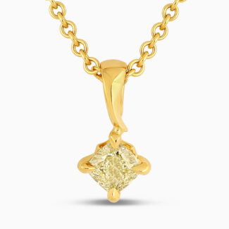 Lotus Bud Necklace | 18ct Lotus Bud Necklace | 18ct