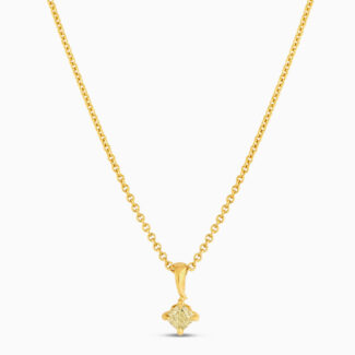 Lotus Bud Necklace | 18ct Lotus Bud Necklace | 18ct