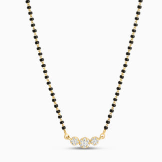 18ct Gold Elegant Diamond Mangalsutra