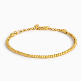 22ct Gold Beaded Bangle Bracelet 22ct Gold Beaded Bangle Bracelet