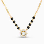 مانجالسوترا ألماس من الذهب الأصفر عيار 18 قيراط مانجالسوترا ألماس من الذهب الأصفر عيار 18 قيراط