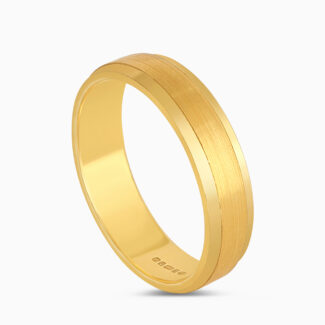 22ct Gold Classic Court Band