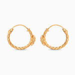 Rozet 22 Ayar Gündoğumu Altın Bükümlü Çiçekli Çemberler Rozet 22 Ayar Gündoğumu Altın Bükümlü Çiçekli Çemberler