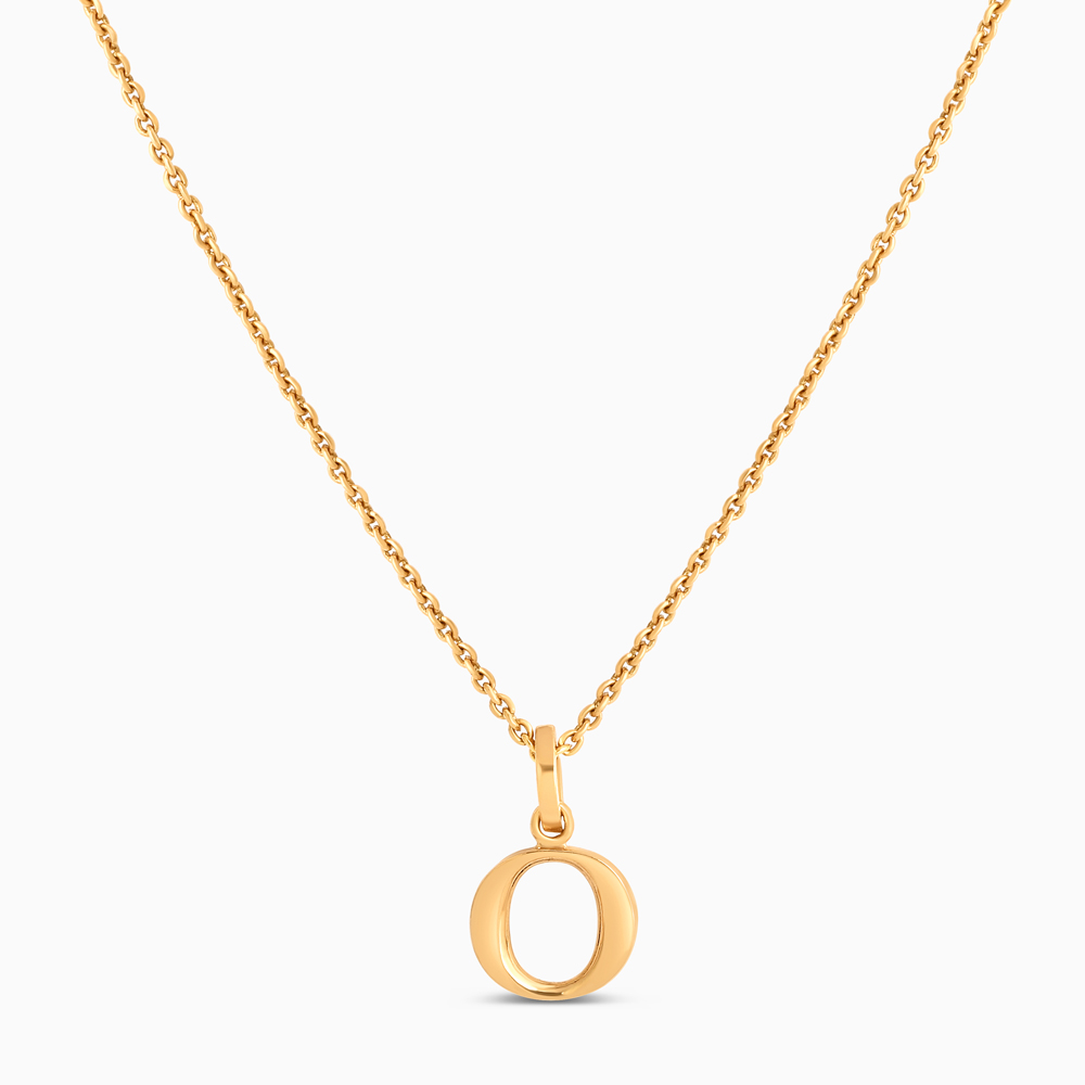 22 ayar Sunrise Altın O Harfi Kolye 22 ayar Sunrise Altın O Harfi Kolye