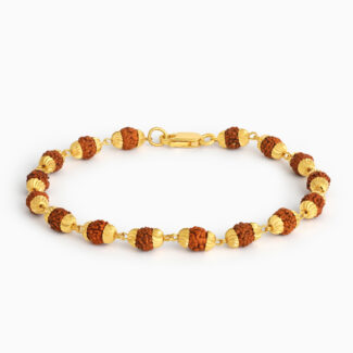 22ct Gold Spiritual Rudraksha Bracelet 22ct Gold Spiritual Rudraksha Bracelet