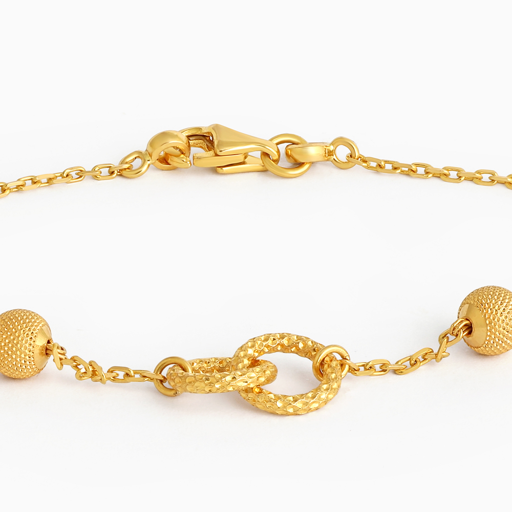 سوار يومي من الذهب الأصفر عيار 22 قيراط سوار يومي من الذهب الأصفر عيار 22 قيراط