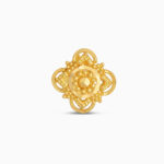 22 Ayar Altın Telkari Çiçekli Saplama Küpe 22 Ayar Altın Telkari Çiçekli Saplama Küpe