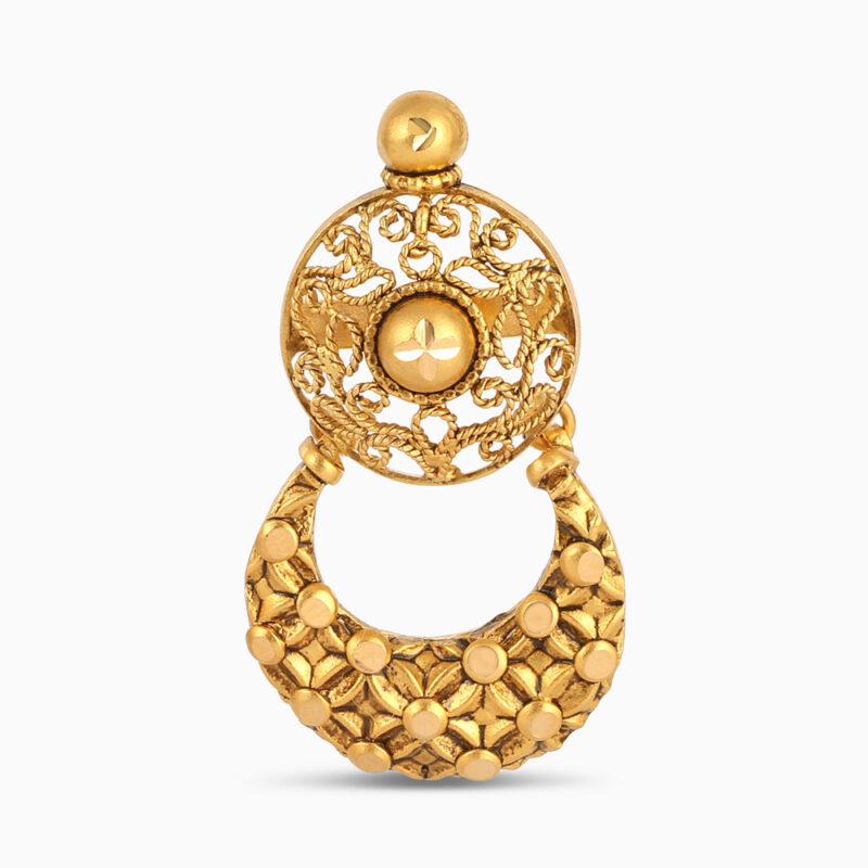 أقراط أرماري شاند بالي - ذهب 22 قيراط أقراط أرماري شاند بالي - ذهب 22 قيراط