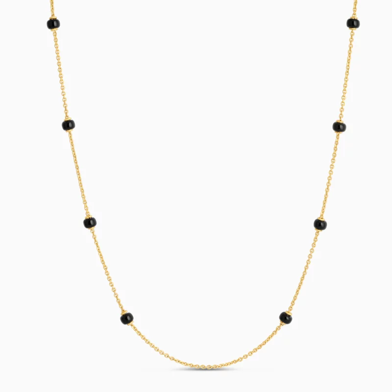 22ct Gold Minimal Mangalsutra | 18 Inches 22ct Gold Minimal Mangalsutra | 18 Inches