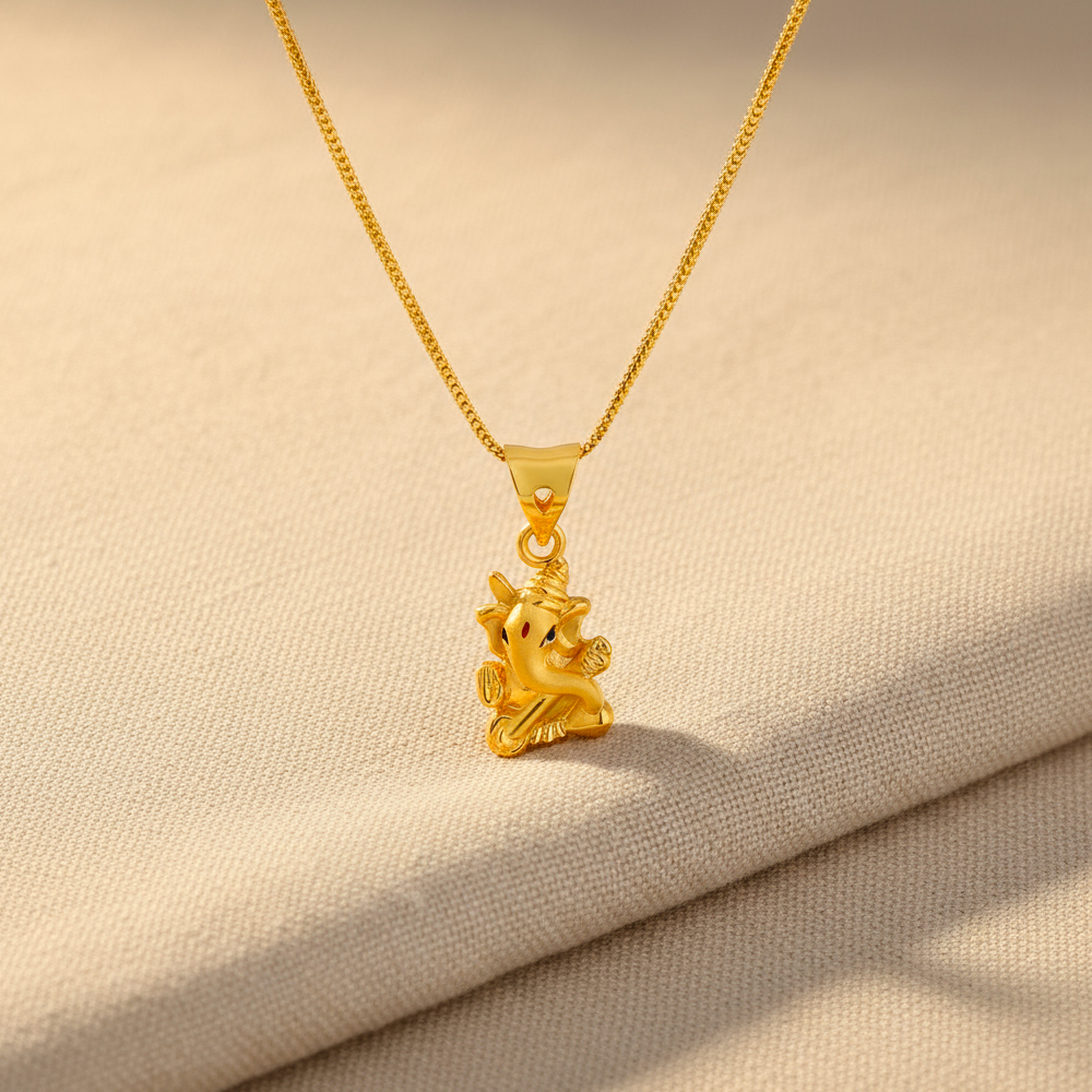 قلادة جانيش ذهب 22 قيراط من الذهب 22 قيراط المملكة المتحدة قلادة جانيش ذهب 22 قيراط من الذهب 22 قيراط المملكة المتحدة