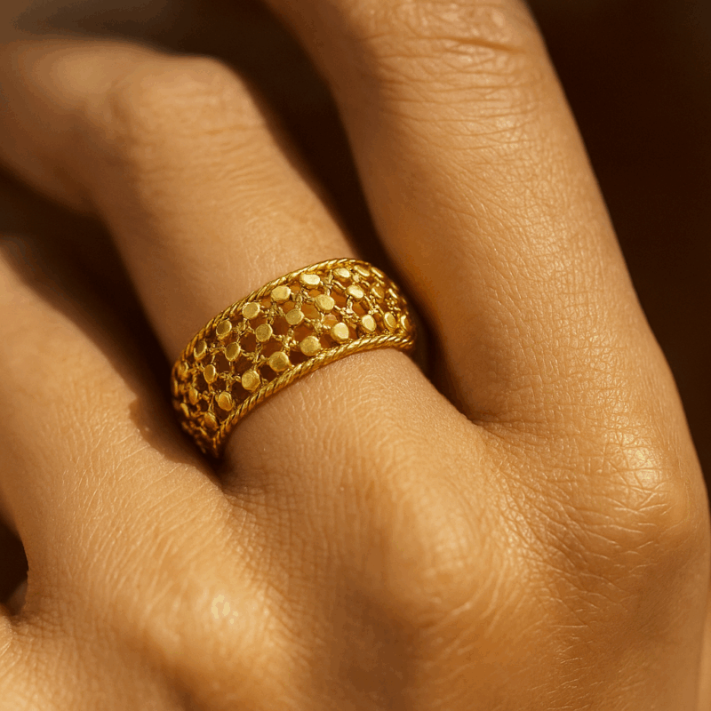 Pure 22ct Gold Band | Size P 1/2
