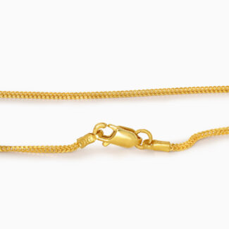 22ct Gold | Foxtail Chain | 26 Inches | 1.3mm Thick