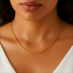 22 Ayar Altın | Dalgalı Zincir | 18 İnç 22 Ayar Altın | Dalgalı Zincir | 18 İnç