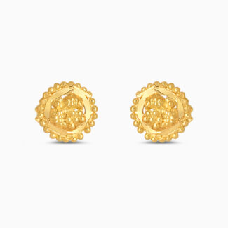 22ct Gold Beaded Stud Earrings 22ct Gold Beaded Stud Earrings