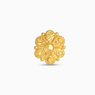 22ct Gold Small Flower Studs