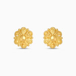 22ct Gold Small Flower Studs