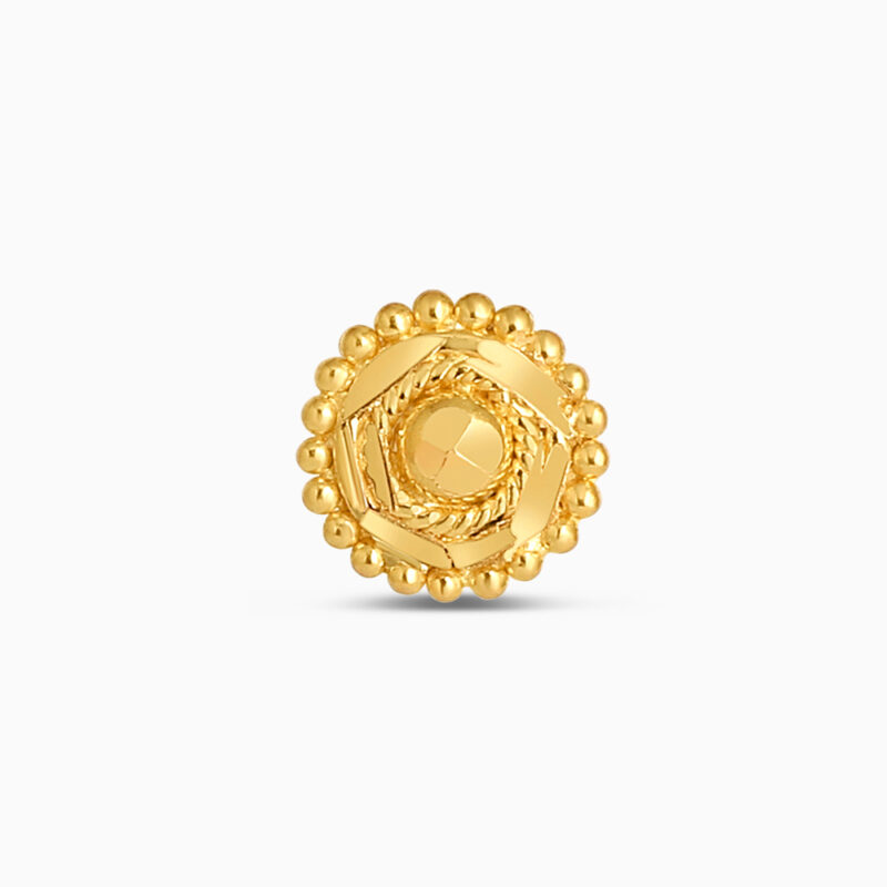 22ct Yellow Gold Round Stud Earrings 22ct Yellow Gold Round Stud Earrings