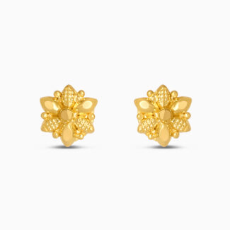 22ct Gold Petal Bloom Studs 22ct Gold Petal Bloom Studs