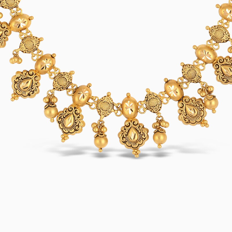 22ct Gold Armari Layered Motif Necklace