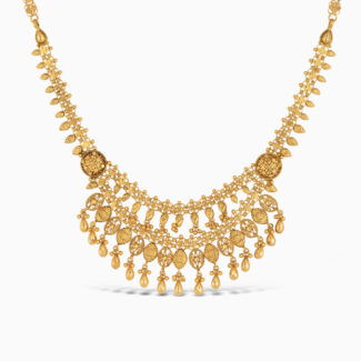 Armari Collection 22ct Gold Double Layer Drop Necklace Armari Collection 22ct Gold Double Layer Drop Necklace