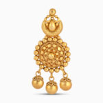 Armari Temple Drop Earrings – 22ct Gold