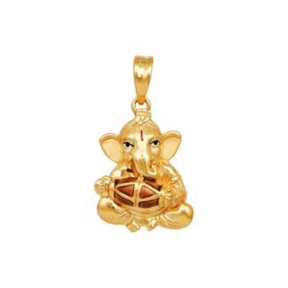 22ct Gold Mridanga Ganesh Pendant 22ct Gold Mridanga Ganesh Pendant
