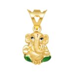 22ct Gold Prasanna Ganesh Pendant