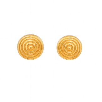 22ct Gold Spiral Stud Earrings 22ct Gold Spiral Stud Earrings