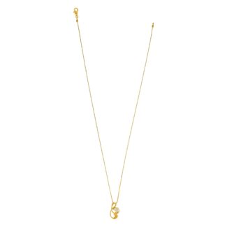 22ct Gold Bloom Pendant Necklace | 18 Inches 22ct Gold Bloom Pendant Necklace | 18 Inches
