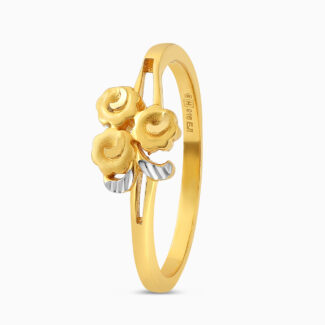 22ct Gold Blossom Trio Ring 22ct Gold Blossom Trio Ring