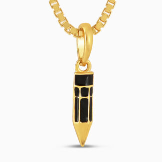 22ct Gold Enamel Pencil Pendant 22ct Gold Enamel Pencil Pendant