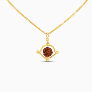 22ct Rudraksha Bow Pendant UK 22ct Rudraksha Bow Pendant UK