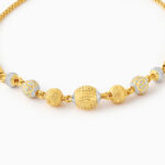 22ct Gold Designer Bead Bracelet for Women