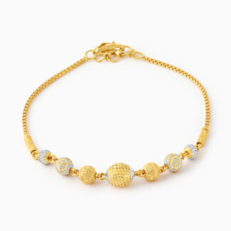 22ct Gold Designer Bead Bracelet for Women 22ct Gold Designer Bead Bracelet for Women