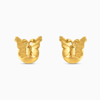 22ct Gold Little Butterfly Studs 22ct Gold Little Butterfly Studs