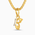 قلادة جناح الفراشة | 22 قيراط قلادة جناح الفراشة | 22 قيراط