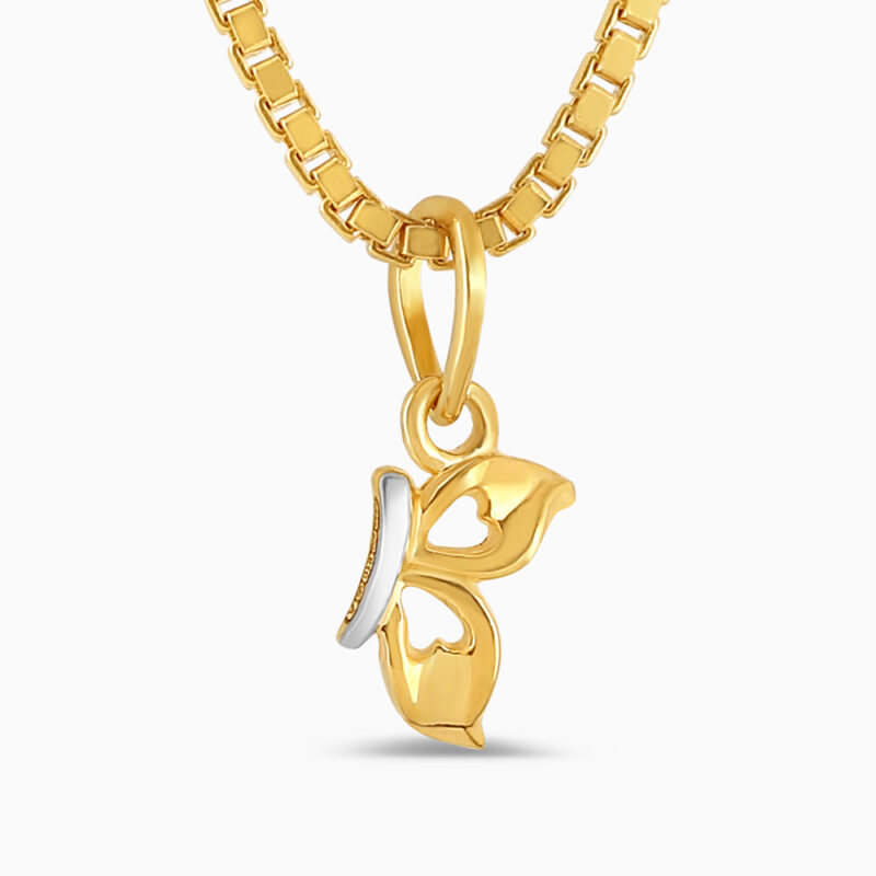 قلادة جناح الفراشة | 22 قيراط قلادة جناح الفراشة | 22 قيراط