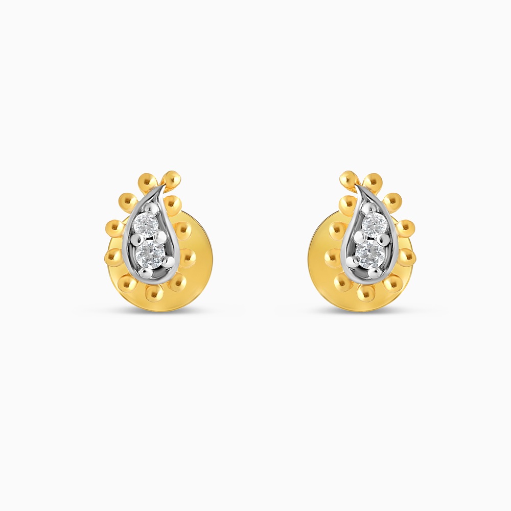 22 Ayar Altın Minyon CZ Çıtçıt 22 Ayar Altın Minyon CZ Çıtçıt