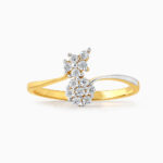 22ct Gold Radiant CZ Ring