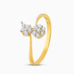 22ct Gold Radiant CZ Ring